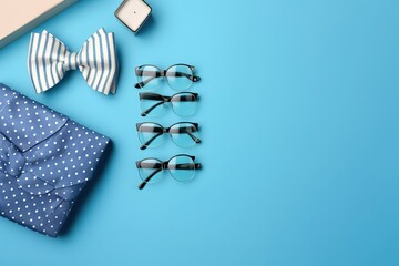 Fathers Day concept. Happy Fathers Day design, Fathers Day party background. Fathers Day Theme Background.