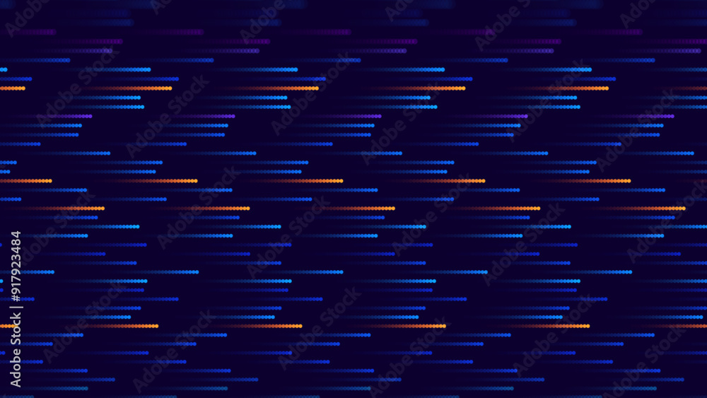 Fototapete Digital Technology Speed Connect Tech Particles Background. Cyber Nano Innovation Concept. Abstract Communication. Global Network Connection. AI Big Data Vector Illustration.