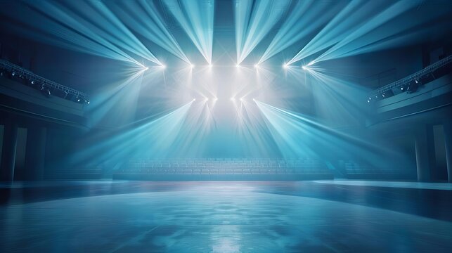 Presidential inauguration, formal event, institution's new leader, grand auditorium, bright spotlights, mid-range shot, high definition, momentous occasion