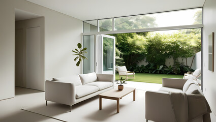Obraz premium Elegant and Simple Interior Design 
