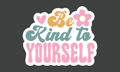 Kindness Stickers EPS Bundle And Single Design