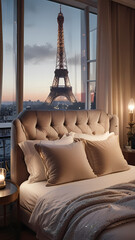 interior, paris, room, france, furniture, eiffel, architecture, home, tower, house, design, luxury, bedroom, chair, sofa, eiffel tower, window, table, light, chandelier, decor, bed, europe, decoration