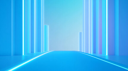 Dynamic fluid color gradient background, abstract KV main visual business PPT background