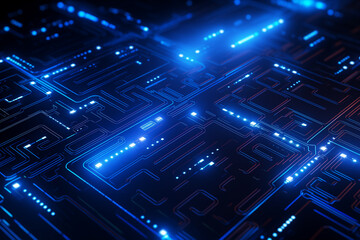 Abstract technology digital line electronic network data innovation concept background.