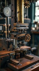 Detailed Wallpaper of Vintage or Specialized Tools for Workshop