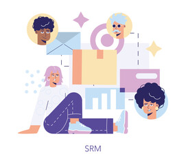 Purchasing Innovation. Flat Vector Illustration