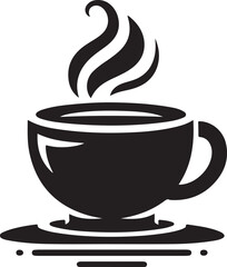 Coffee Shop Logo With Coffee Elements And Coffee Symbol Vector Illustration