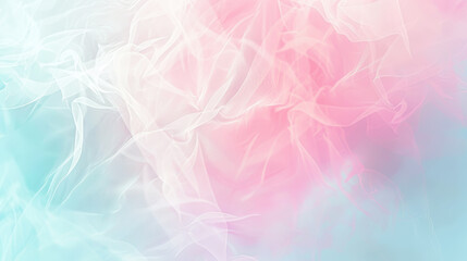 Wallpaper or web banner background, soft gradient from pink to blue, fluffy texture effect. Generative AI