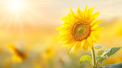 Obraz premium Sunflower Sketch hand-painted line art Vintage decorative bouquet illustration