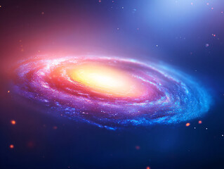 Obraz premium Colorful cosmic nebulae Celestial wonders Cosmic starry sky concept illustration