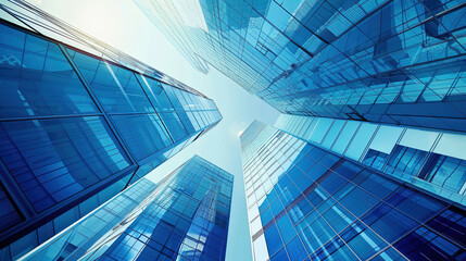 Abstract blue background for website