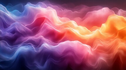 Obraz premium Abstract Digital Art for TV Wallpaper Generative AI