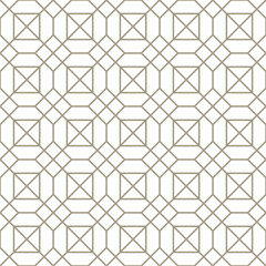 Seamless geometric abstract pattern with a modern style