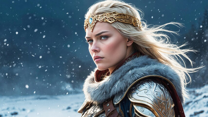 Freya, the norse goddess of love and fertility