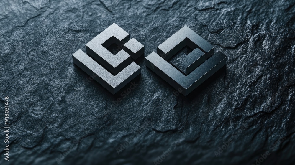 Poster editable logo mockups with realistic textures, isolated on a transparent background