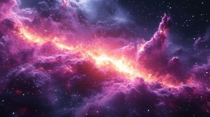 Dark Purple Energy Explosion for 2D Game Effect with Dynamic Visuals