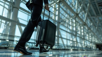 The man with luggage