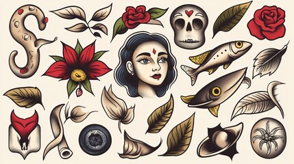 tattoo art design elements