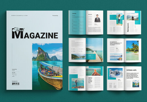 Travel Magazine Template
