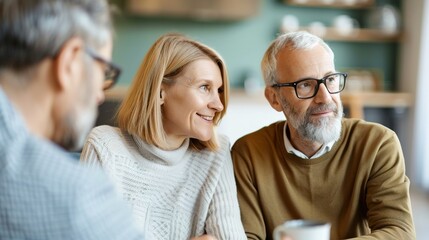 Young Couple Having Financial Consultation at Home About Impact of Increased Taxes