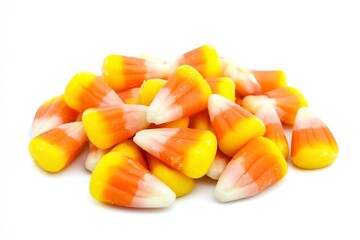 Candy corn in a small pile