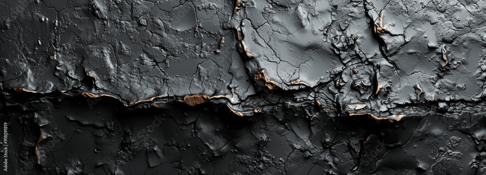 Poster abstract dark black background with grunge texture for design and web banner
