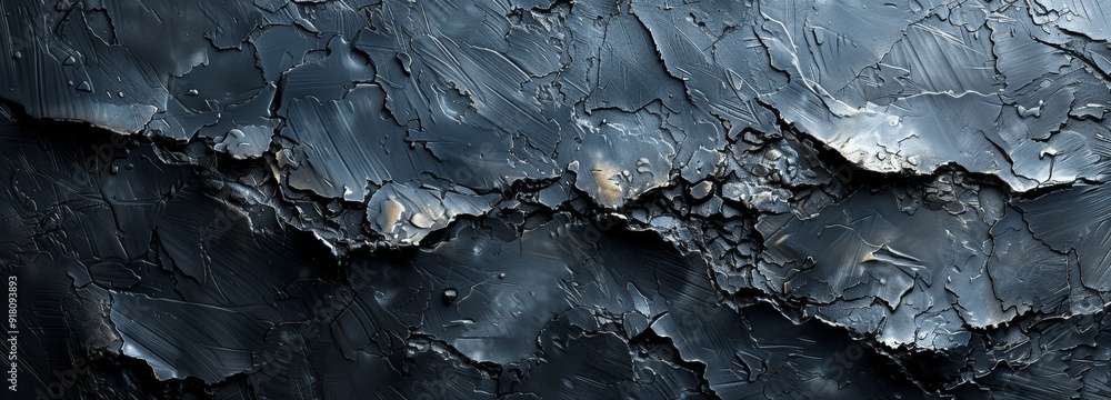 Poster black abstract background with dark rock texture and copy space