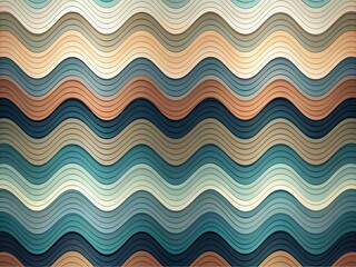 Muted angular waves undulate across a clean, minimalist background, creating a modern and sophisticated visual effect with geometric precision and soothing color palette.