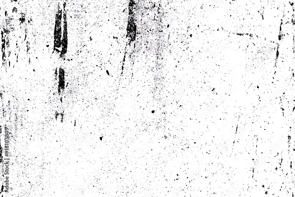 Wall mural  Grunge black and white distressed texture