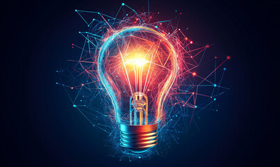 Innovation begins with a single idea. This light bulb symbolizes the fusion of creativity and mechanics, illuminating the path to new possibilities
