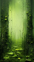 Moss Material Structure Background - Generative AI