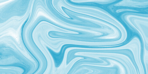 The texture of blue and white marble pattern modern style Liquid background. blue marble pattern texture natural background. Paper with soft waves and white fabric liquid metallic art paint texture.