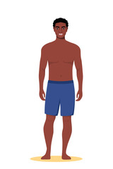 Fototapeta premium ManWomanBeach_NE-01.eps