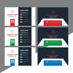 Best Corporate Creative Professional and Modern 
Business Card Template | Elegant Visiting Card Design | Company Trending
Card Design Vector | Stylish Design Brand With Various Colors
