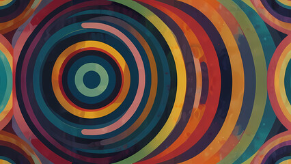 abstract background using concentric circles that ripple outward, gradually changing in color and opacity