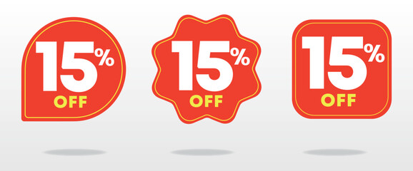 15% off, discount, sale, offer, tag, sticker, promotion, promo, liquidation, price, retail, percent, shop, store, campaign, business, design, ten, sign, banner, buy, marketing, percentage, company, sp