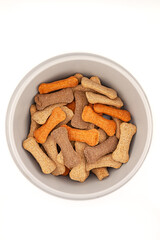 Fun colorful dog cookies