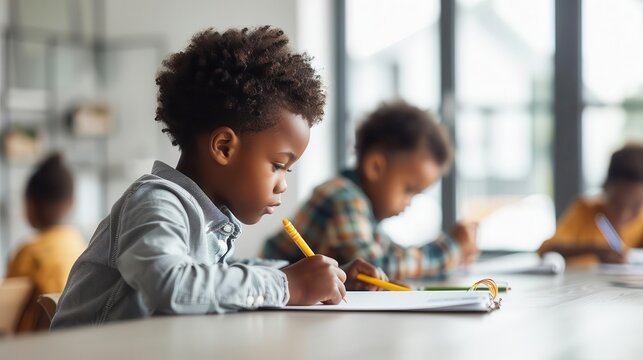 Parents helping children with homework, educational support, family involvement