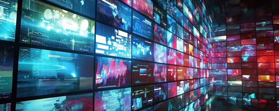 Wall of Digital Information