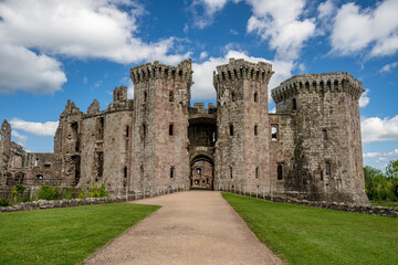 raglan castle, wales
