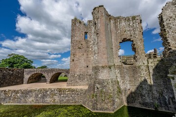 raglan castle, wales