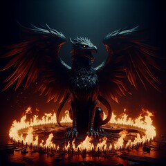 Dragon in the Ring of Fire