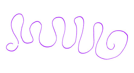 Purple pencil lines on transparent background.