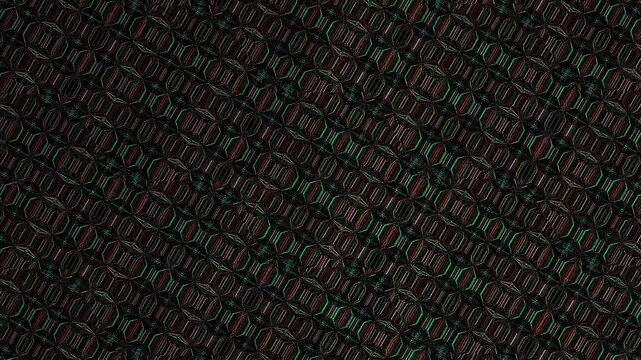 3D Abstract shining bright lines set wave, colorful, black background	