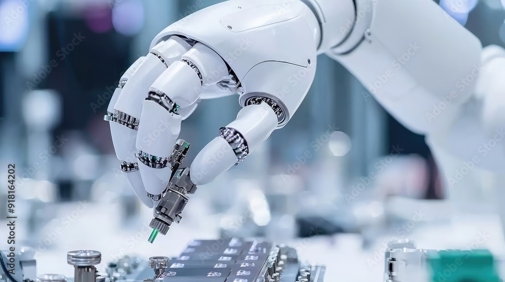 Poster precision automated inspection system enhancing product quality control in smart manufacturing indus