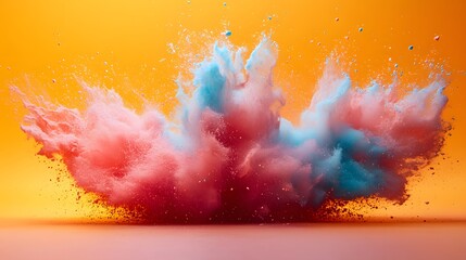 Lively Flash Sale promotion with a burst of colors, explosive graphics, and bold text, ideal for high-energy and impactful social media posts.