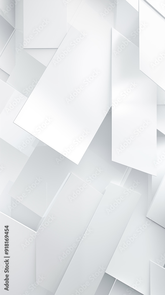 Poster abstract geometric background consisting of volumetric triangles, polygons.