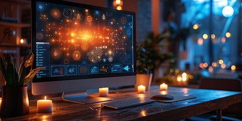 Modern smart home components management system, Generative AI