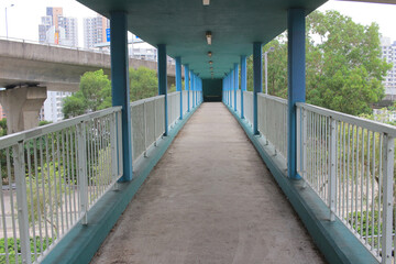 May 10 2015 The overpass in the city, hong kong