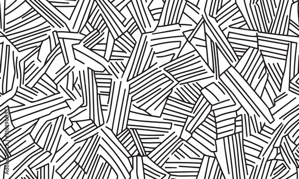 Poster abstract pattern technology style geometric vector background